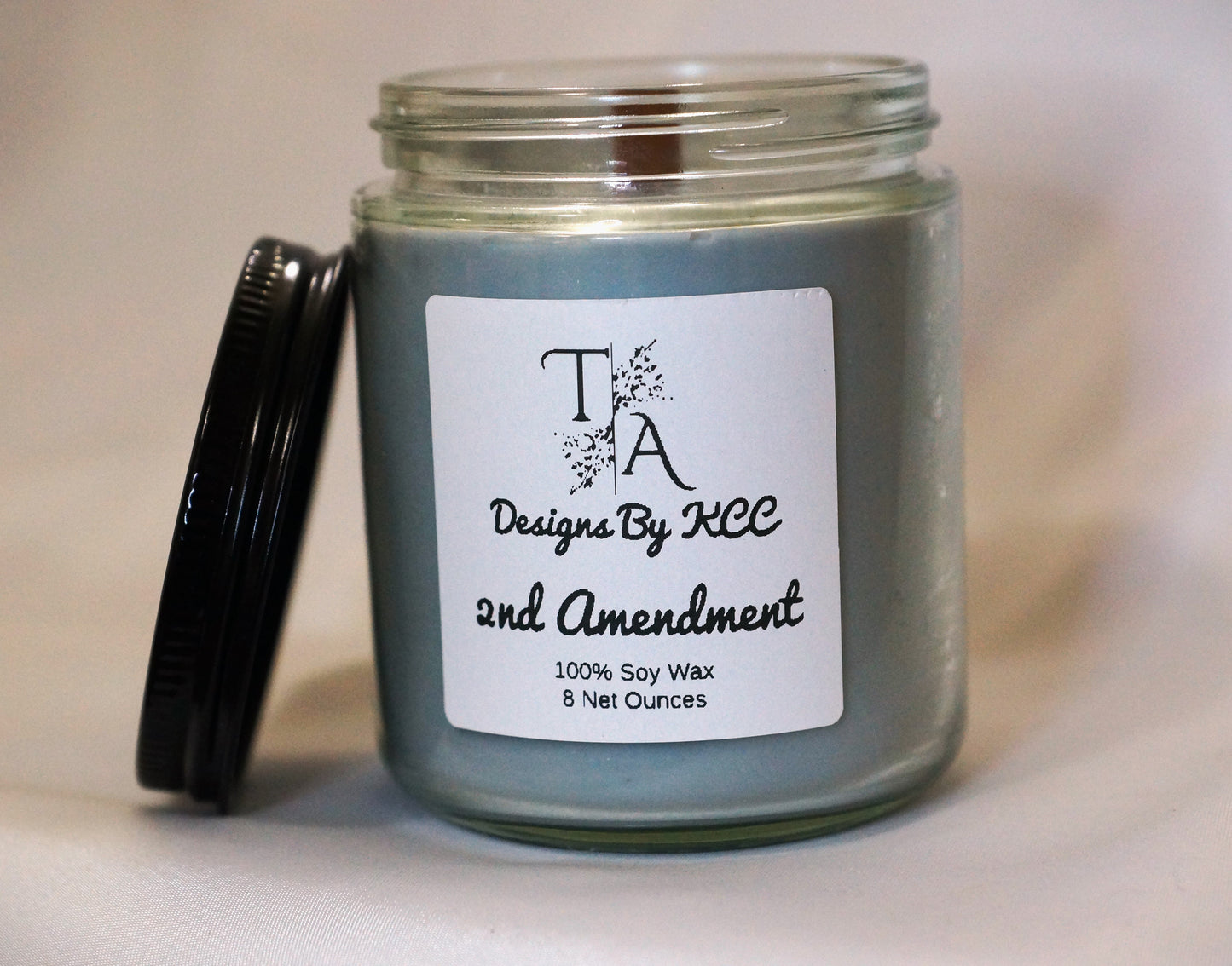 2nd Amendment 8 Ounce Woodwick Candle