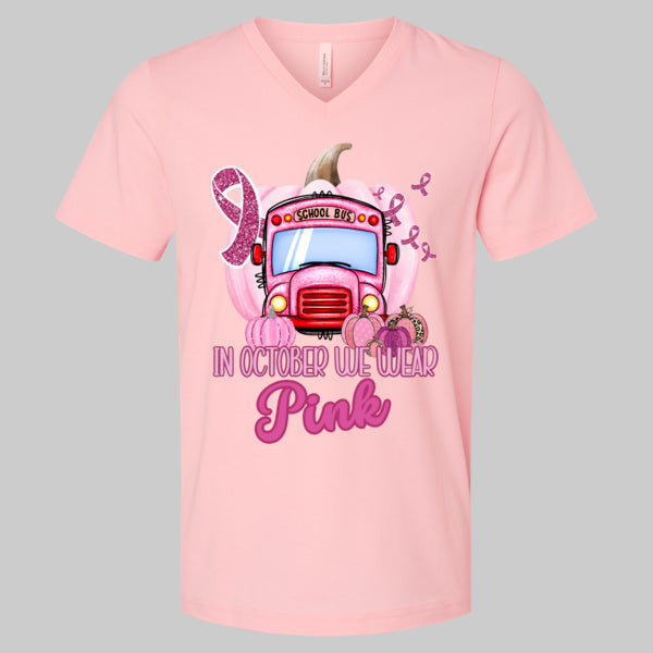 Go Pink Driver All Prints V-neck