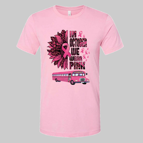 Go Pink Sunflower Bus Option1