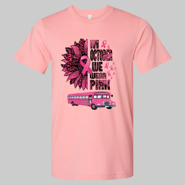 Go Pink Sunflower Bus Option1