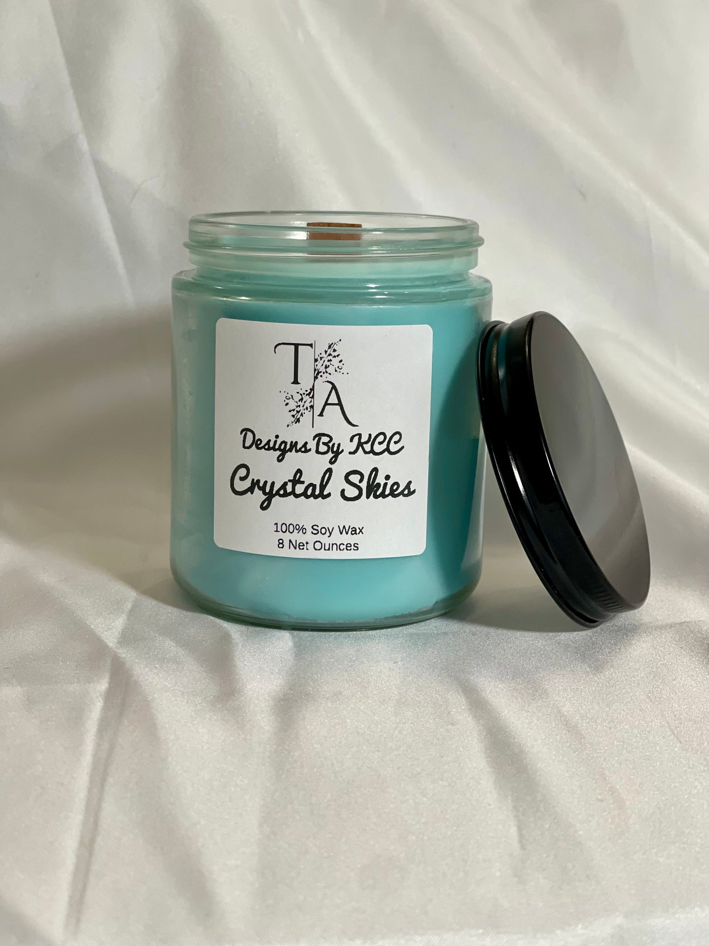 Crystal Skies 8oz Woodwick Candle