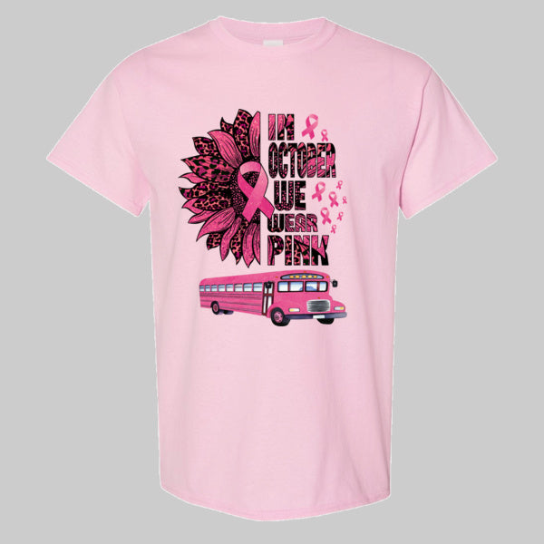 Go Pink Sunflower Bus Option1