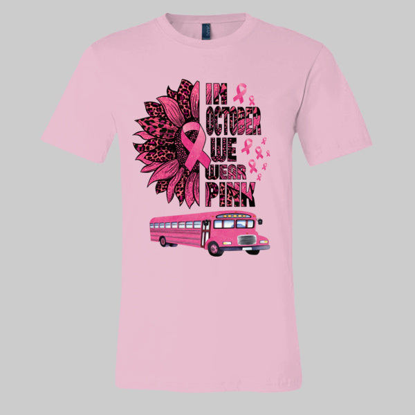 Go Pink Sunflower Bus Option1