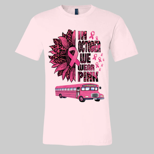 Go Pink Sunflower Bus Option1