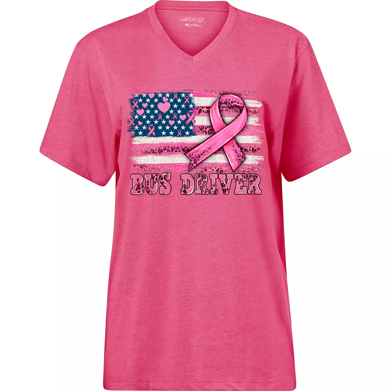 Go Pink Driver V-neck option 2