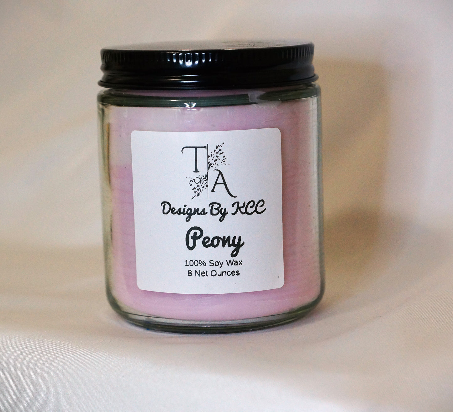 Peony 8 Ounce Woodwick Candle