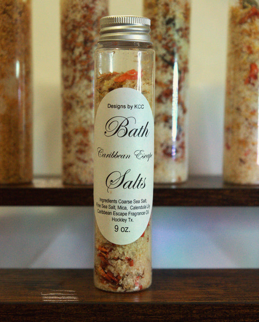 Caribbean Escape 8 Ounce Bath Salts