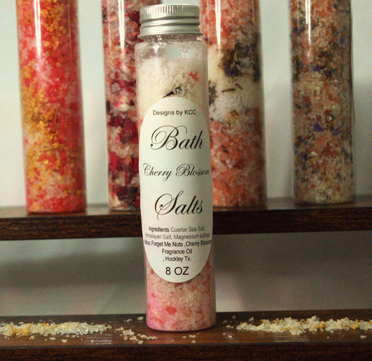 Cherry Blossom 8 Ounce Bath Salts