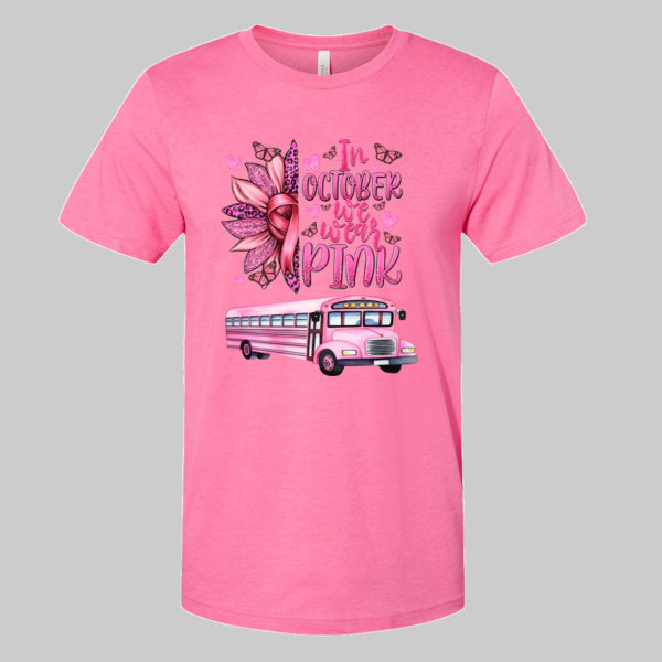 Go Pink Sunflower Bus Option2