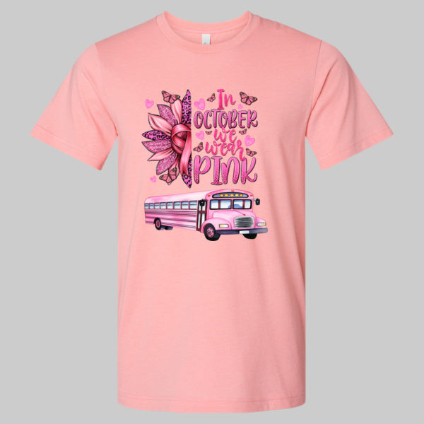 Go Pink Sunflower Bus Option2