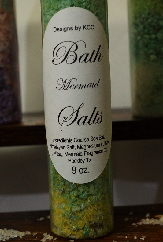 Mermaid 9 oz Bath Salts