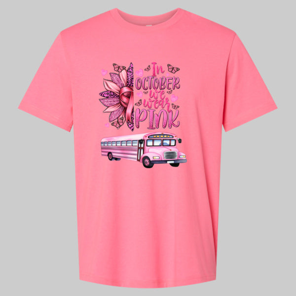 Go Pink Sunflower Bus Option2