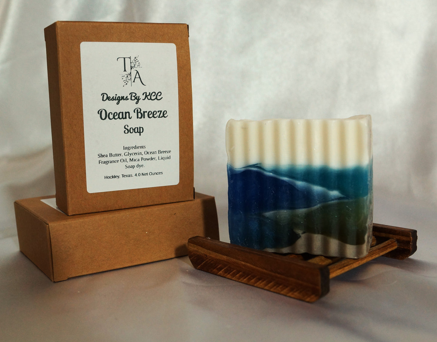 Ocean Breeze 4 Ounce Bar Soap