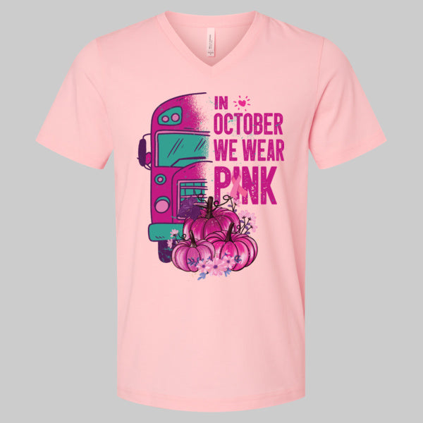 Go Pink Driver All Prints V-neck