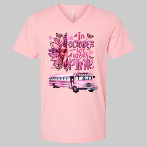 Go Pink Driver All Prints V-neck