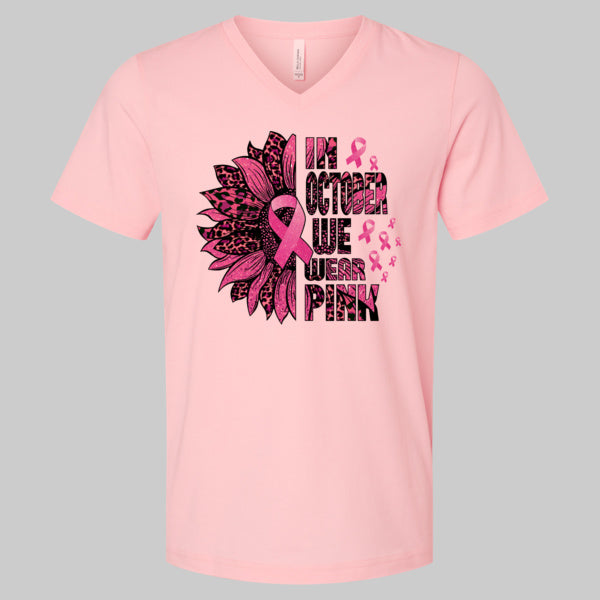 Go Pink Driver All Prints V-neck