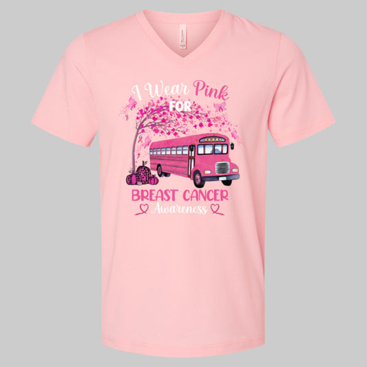 Go Pink Driver All Prints V-neck