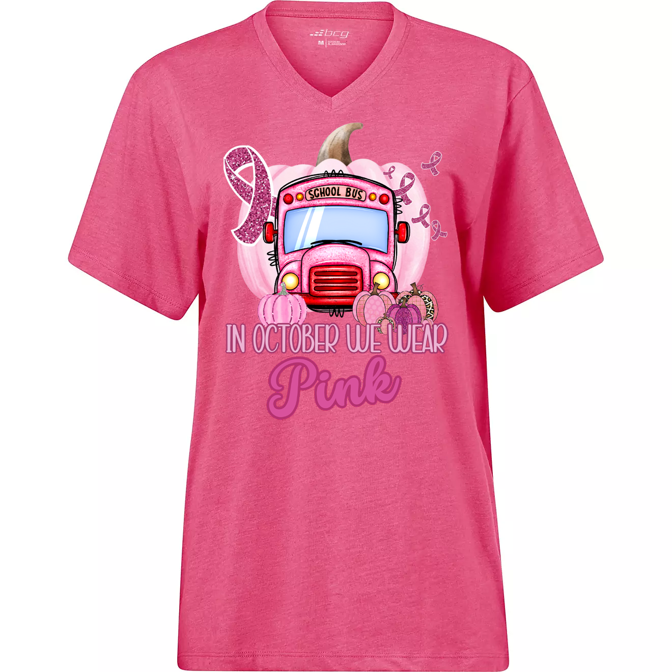 Go Pink Driver V-neck option 2