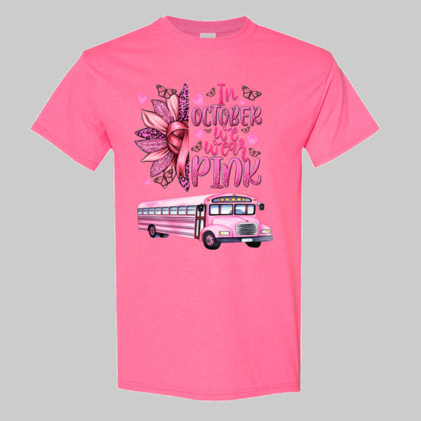 Go Pink Sunflower Bus Option2