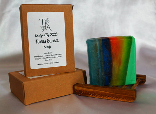 Texas Sunset 4 Ounce Bar Soap