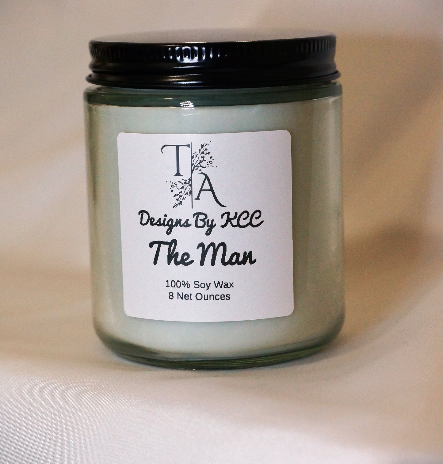 The Man 8 Ounce Woodwick Candle