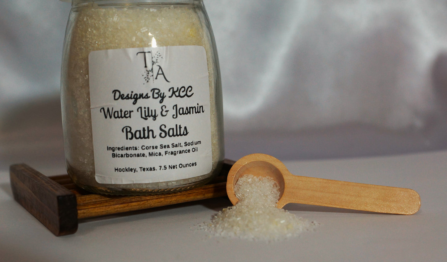 Water Lily & Jazmin 7 oz Bath Salts